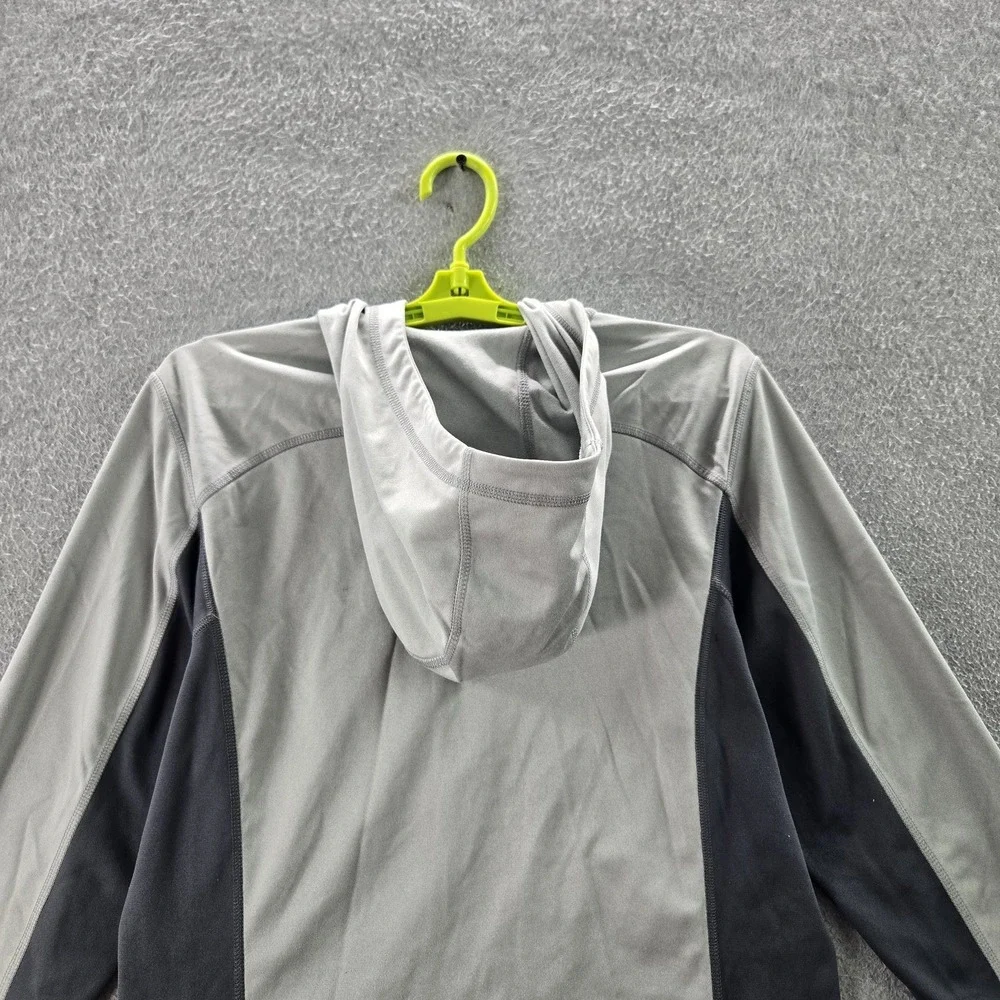 The North Face Men Jacket S Gray Colorblock Cinder Activewear ‎ Zipper Logo